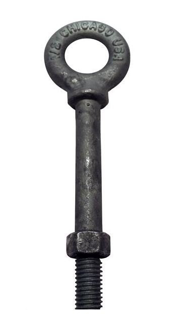 Chicago Drop Forged Eye Bolts - Machine Thread - Image 1