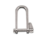 17-4 PH Stainless Steel Long Shackle with Key Pin, 3/16"