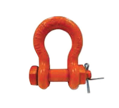 CMÂ® 1-1/8" Galvanized Alloy Anchor Shackle with Bolt, Nut & Cotter - Image 1