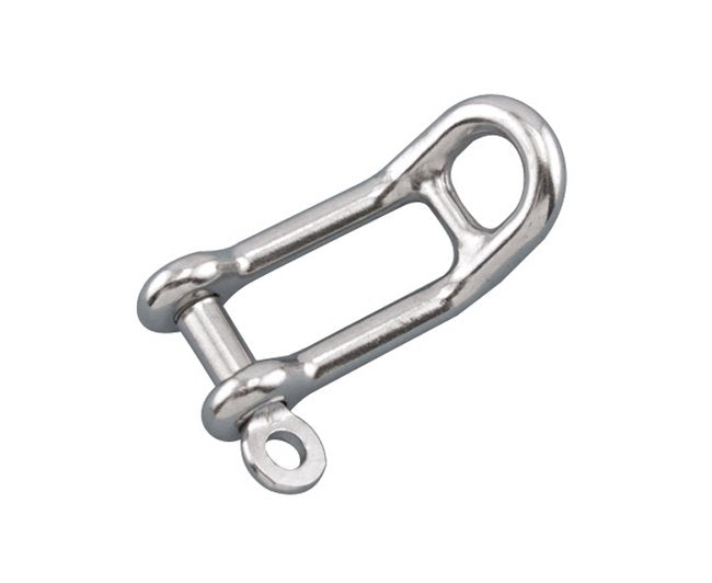 316 Stainless Steel Headboard Shackle with Captive Pin - 5/16 Inch - Image 1