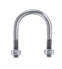 Type 304 Stainless Steel Round Bend U-Bolts - Lexco Cable Manufacturing