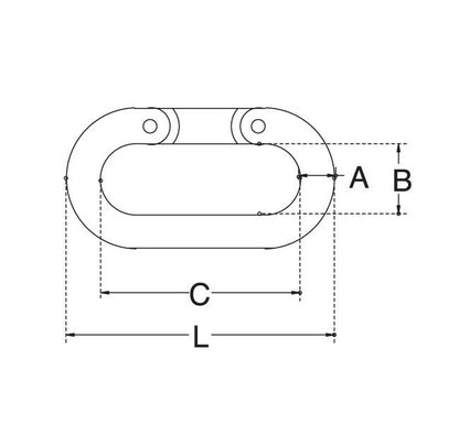 Precision Cast Stainless Steel T316 Connecting Link - Image 2