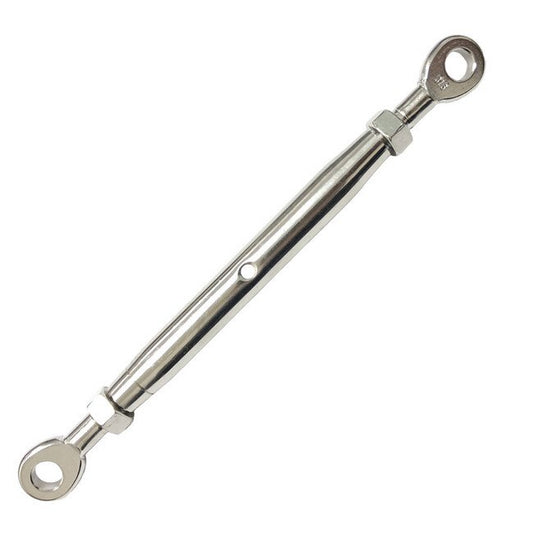 Stainless Steel Eye and Eye Turnbuckle with Pipe Body - Image 1