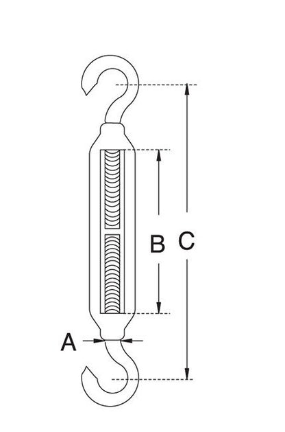 Stainless Steel Hook & Hook Turnbuckles - Image 2