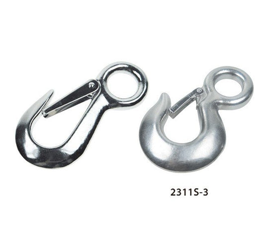 Stainless Steel Fixed Eye Slip Hooks - Type 316 - Precision Cast - Image 1