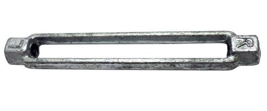 Galvanized Drop Forged Turnbuckle Body - 1/2 x 6 - Image 1