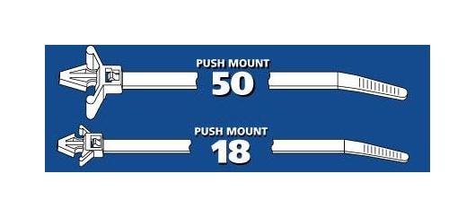 Durable Push Mount Cable Ties - Image 2