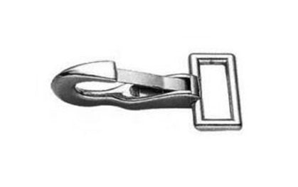 Square Loop Snap - Zinc Die-Cast Bolt Snap 1/2-inch Eye - Image 1