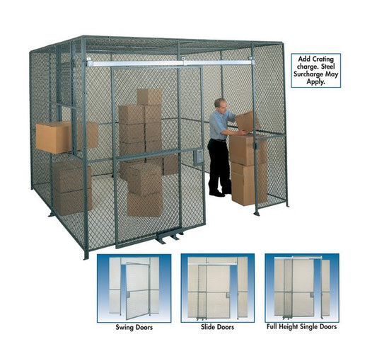 Woven Wire Partition Panel - 3ft x 7ft - Image 1