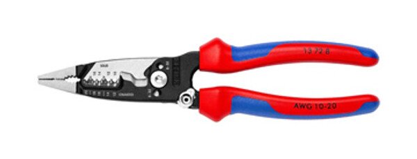 Knipex 8-Inch Forged Wire Stripper - Image 1