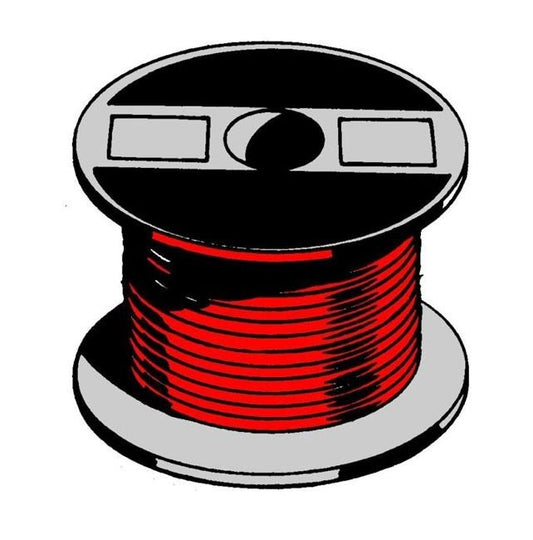 GPT 12 Gauge Red Copper Wire - 80ºC Rated Single Conductor - Image 1