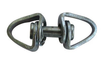 Light-Duty Zinc Plated Steel Open Eye Swivel
