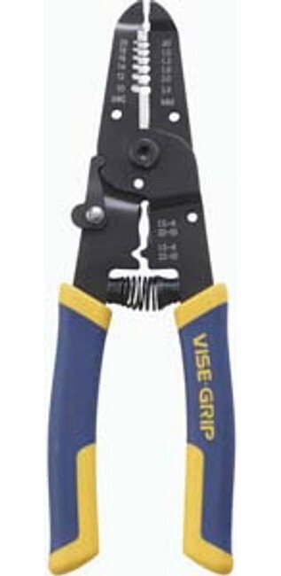 IRWIN 7-inch Multi Tool Wire Stripper/Cutter/Crimper - ProTouch Grips - Image 1