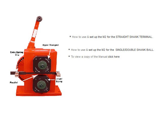 Type II Bench Mounted Swaging Machine - M2 - Image 3