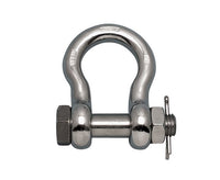 5/8 Inch 316-NM Stainless Steel US Anchor Shackle with Oversized Bolt