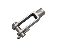 Stainless Steel Yoke End Threaded - Heavy-Duty Connector for Wire Rope