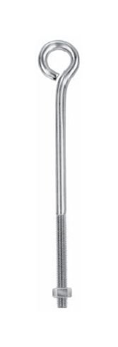 Chicago Hardware & Fixture Co. Zinc Plated Turned Eye Bolts Machine Thread - 1/4"-20 - Image 1