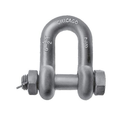 Chicago Safety Galvanized Drop Forged Shackles - Image 1