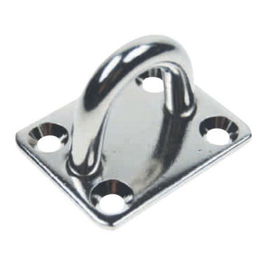 T304 Stainless Steel Square Pad Eye - 1-3/16" - Image 1