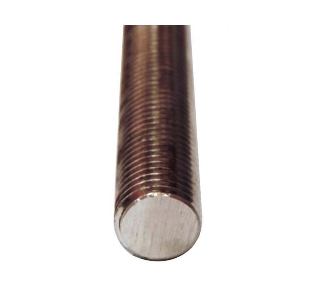 Brass Continuous Threaded Rod - 5/8" Diameter, 72" Length - Image 1