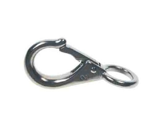 Stainless Steel Fixed Eye Snap Hooks - Type 316, Precision Cast - Image 1