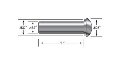 Pull-Lockâ„¢ Stainless Steel Wire Rope Stop End Fitting - Image 2