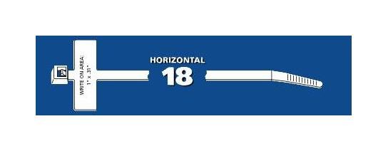 Heavy-Duty Cable Ties with Horizontal ID Marker - Image 2