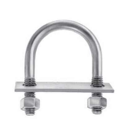 304 Stainless Steel Round Bend U-Bolts - Image 1