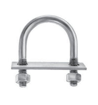 Type 304 Stainless Steel Round Bend U-Bolts - Lexco Cable Manufacturing