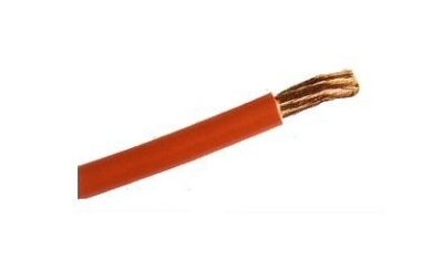 Heavy-Duty Starter Cable 2 Gauge, 100 ft Roll, Red - Image 1