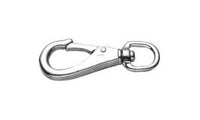 Nickel-Plated Swivel Eye Snap Bolt Snap Zinc Die-Cast 5/8-Inch