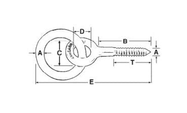 Chicago Drop Forged Ring Bolts - Screw Thread Eye Bolts - Image 2