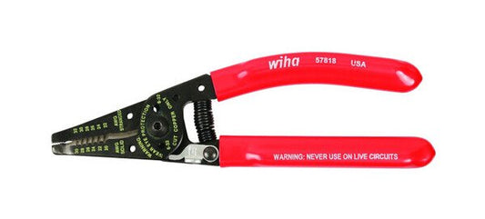 Wiha 7.25 Inch Wire Stripper and Cutter - Image 1