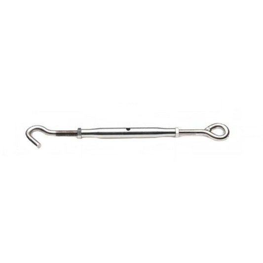Stainless Steel Eye-Hook Tubular Turnbuckles - Marine Rigging Hardware - Image 1