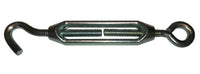Zinc Steel Turnbuckle - Rust-Resistant Hook & Eye Hardware