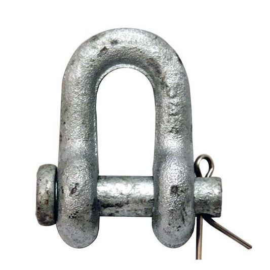 7/16" Hot Dip Galvanized Chain Shackles - Federal Spec RR-C-271D - Image 1