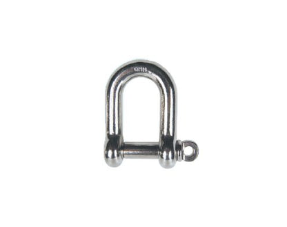 Stainless Steel Screw Pin D Shackle 1/4 inch - Image 1