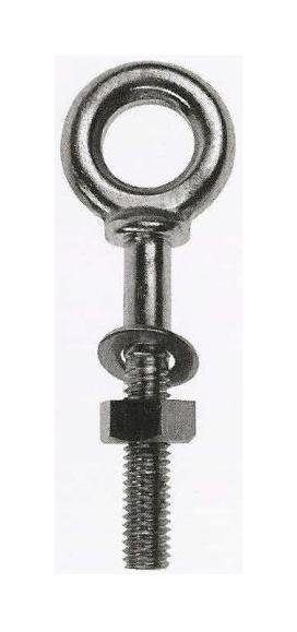 Stainless Steel T316 Forged Eye Bolt - Shoulder Design - Image 1