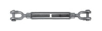 Chicago Hardware & Fixture Jaw & Jaw Turnbuckles, Galvanized, Made in USA