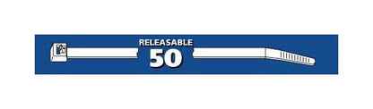 Durable Releasable Cable Ties 8" - Image 2
