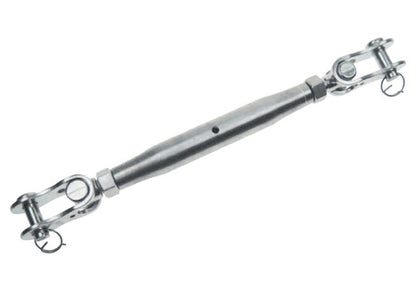 Stainless Steel Closed Body Turnbuckle Set with Toggle & Pipe Design - Image 1