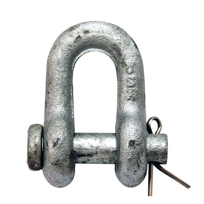 Galvanized Chain Shackles - 1 1/4 inches, 12 Ton WLL - Image 1