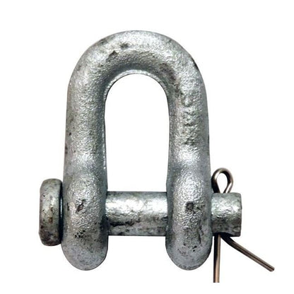 Galvanized Chain Shackles - 1 1/4 inches, 12 Ton WLL - Image 1