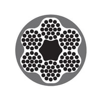 6x19 SS Polycore Nylon, CANVEYOR® CONVEYOR CABLE