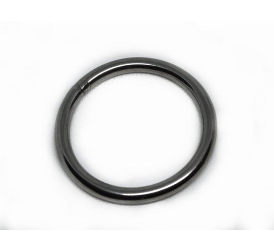 Stainless Steel Round Rings D-Rings 1/8" x 1-3/16" - Image 1