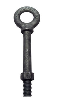 Chicago Hardware Drop Forged Eye Bolt Shoulder - Machine Thread