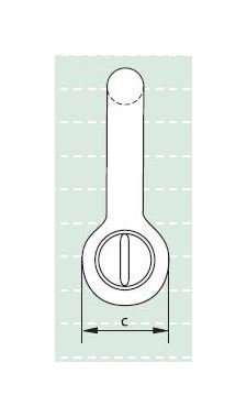 Green PinÂ® Dee Shackles with Screw Collar Pin - Hot Dip Galvanized - Image 3