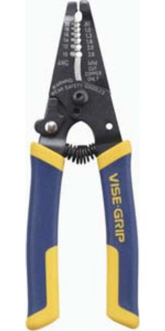IRWIN 6 Inch Wire Stripper Cutter with ProTouch Grips - Image 1