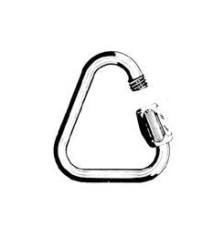 Stainless Steel T316 Delta Shaped Quick Links - Image 1
