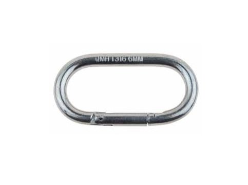 Stainless Steel Oval Snap Hook - SS T316, 1/4" - Image 1